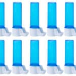 Kit 10 Bebedouro Para Aves E Pássaros - 100ml - Malha LARGA