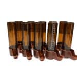 Kit 12 Unid. Bebedouro Fumê Graduado - Malha Fina - 75 Ml