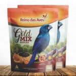 Kit 2un Ração Azulão Gold Mix 500g - Reino Das Aves
