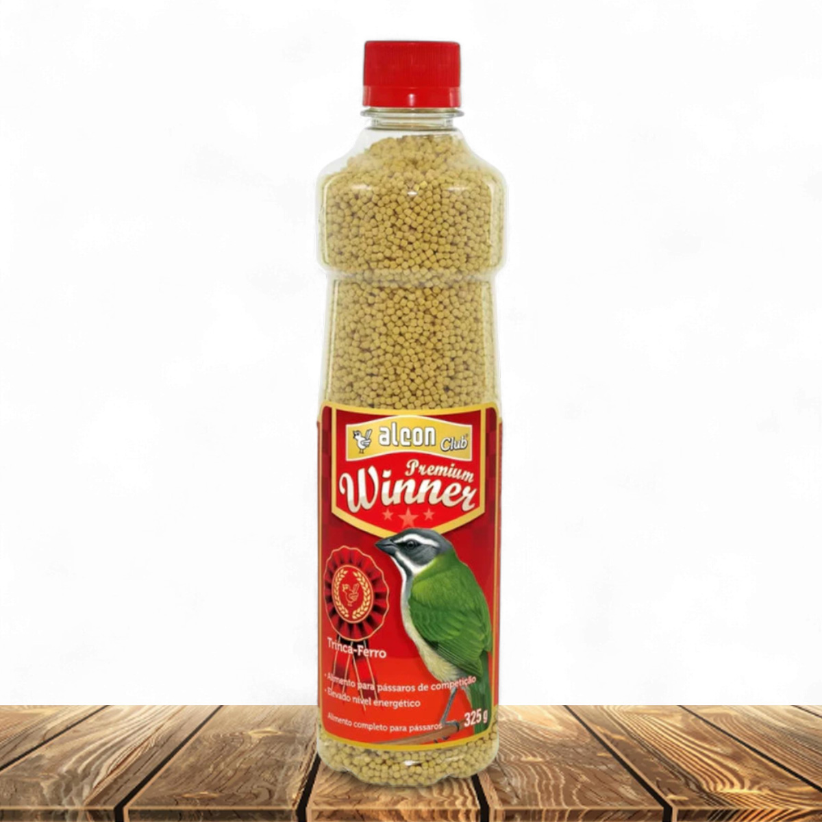 padrao-1200x1200_001 Ração Extrusada Alcon Club Winner Trinca Ferro Pixarro 325g - Imagem 1