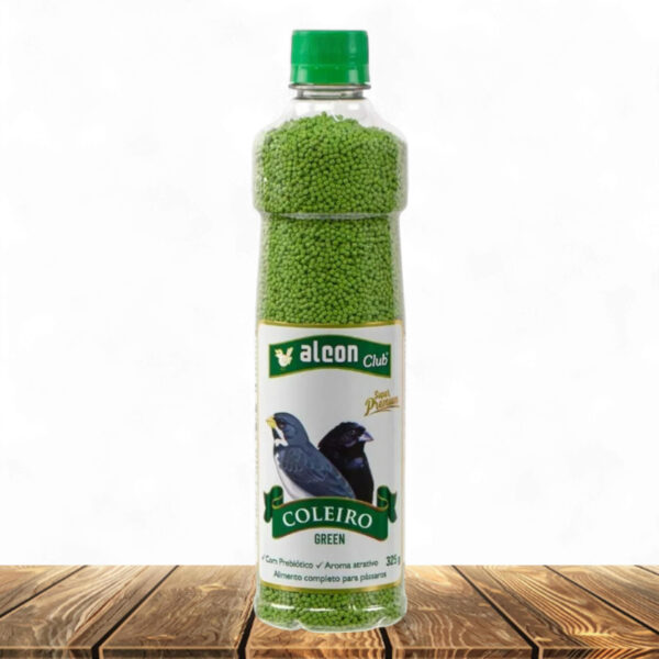 Ração Alcon Coleiro Green Super Premium Extrusada Verde 325g